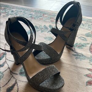 Limelight Criss-Cross Strap Heel